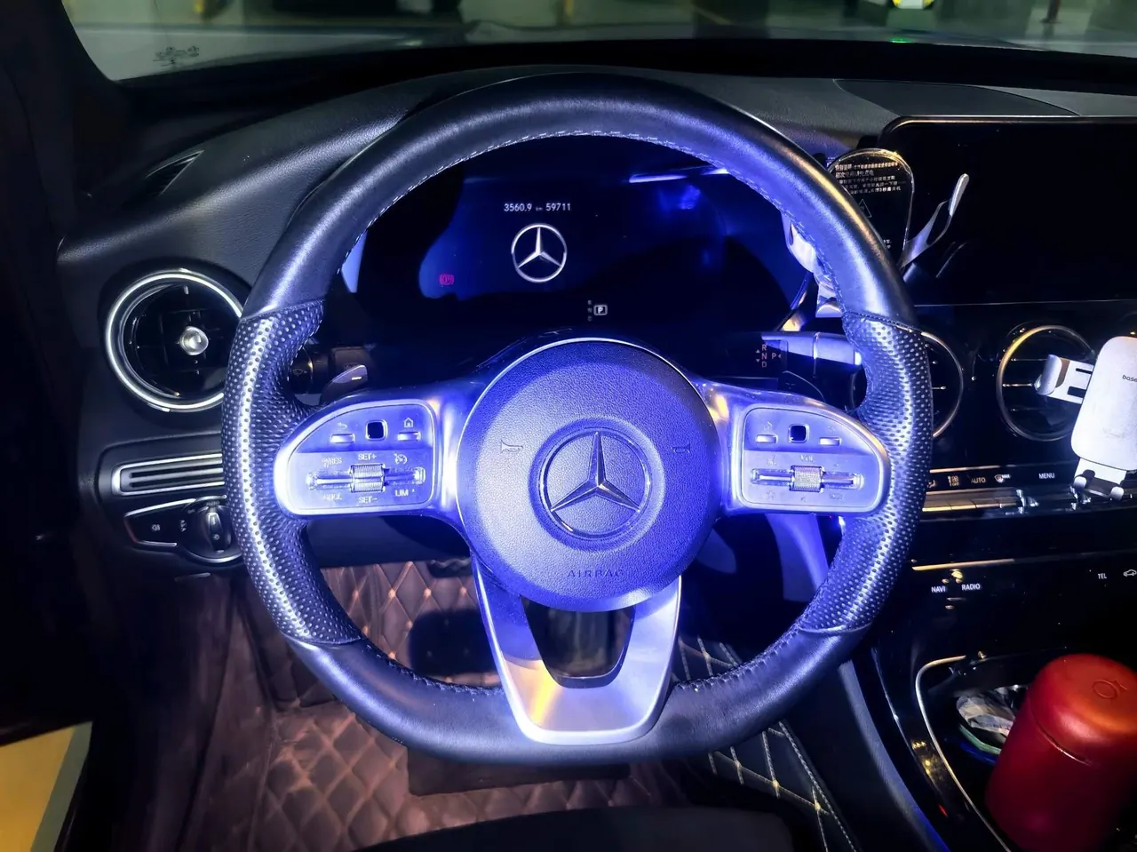 Mercedes Benz Class C 2021 C 260 48V 1.5T Star Yao Zhen Tibetan Edition Automatic Gear 10