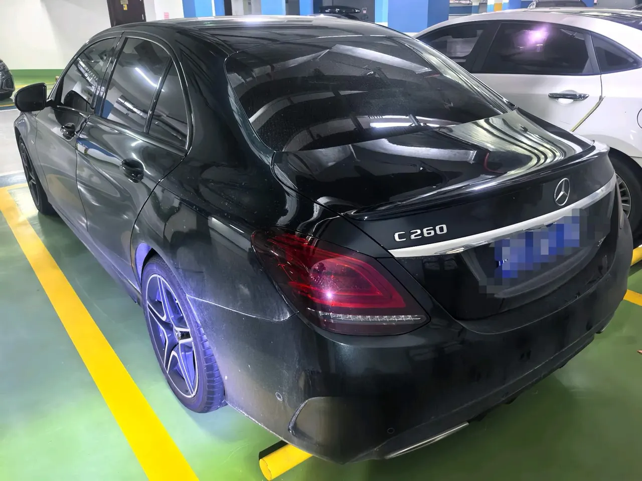 Mercedes Benz Class C 2021 C 260 48V 1.5T Star Yao Zhen Tibetan Edition Automatic Gear 2