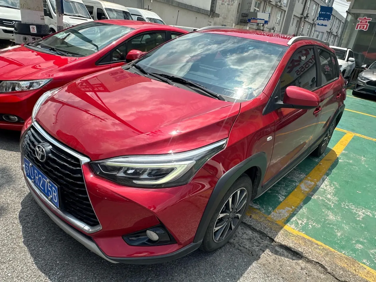 Open image lightbox: Toyota yaris 2022 YARiS L to dazzle 1.5 stepless leading PLUS version of automatic gear