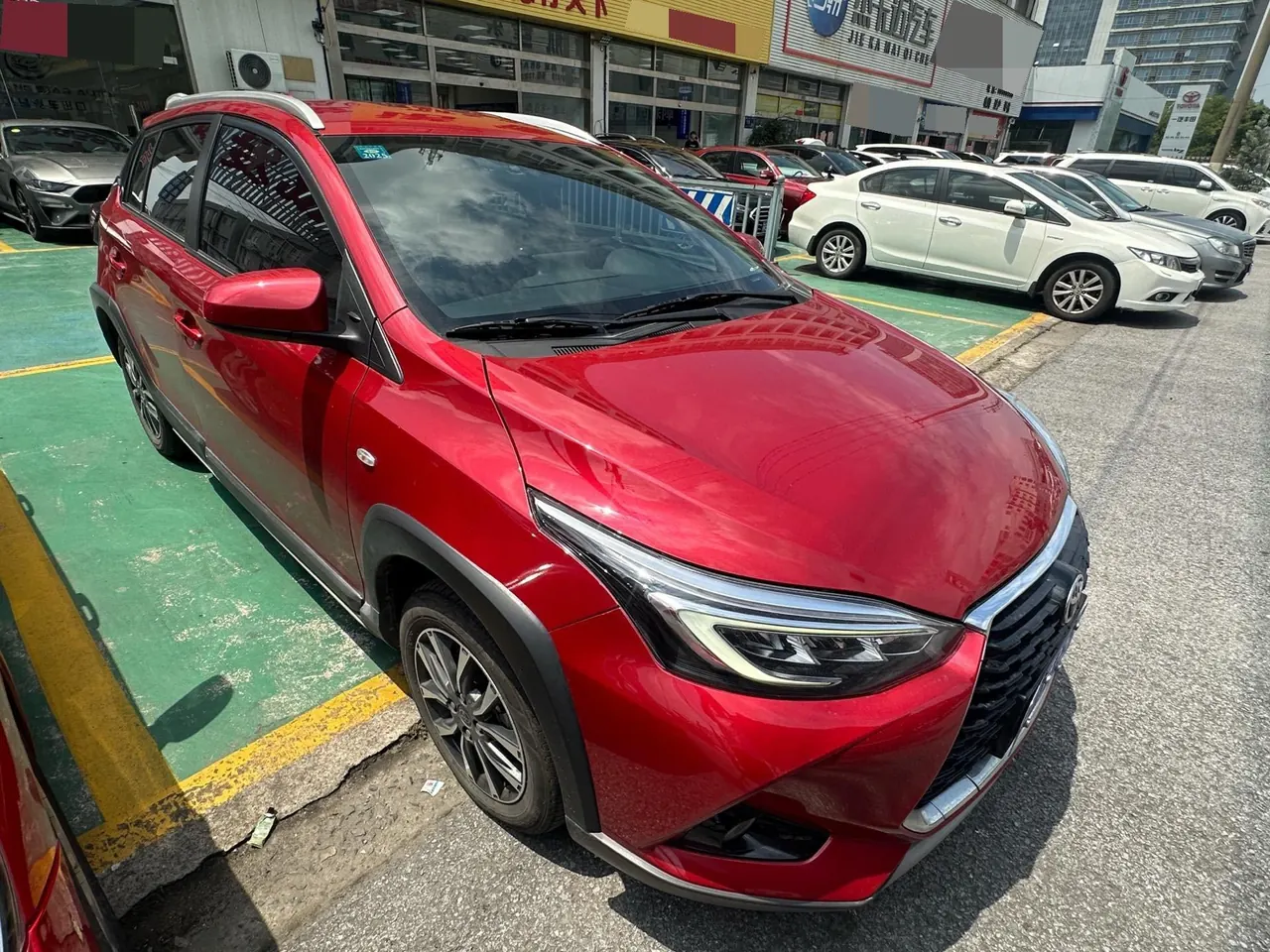 Toyota yaris 2022 YARiS L to dazzle 1.5 stepless leading PLUS version of automatic gear 2