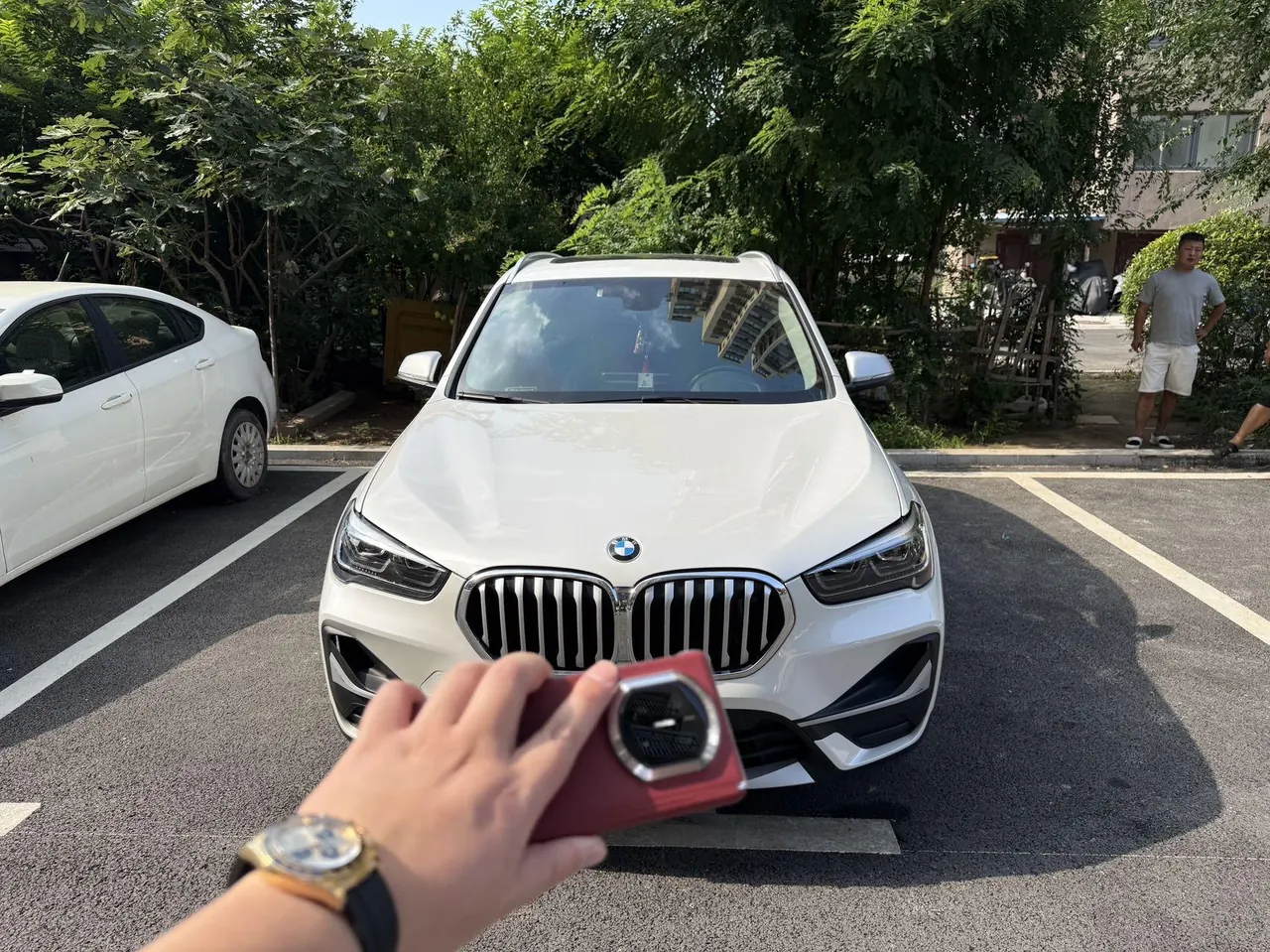 BMW 2022 X1 sDrive20Li 1.5T fashion automatic gear 2