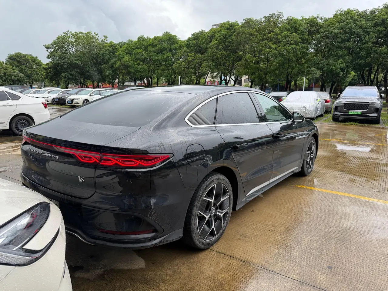BYD 2023 Han EV 605KM Champion Edition Precursor Honorable Automatic Gear 5