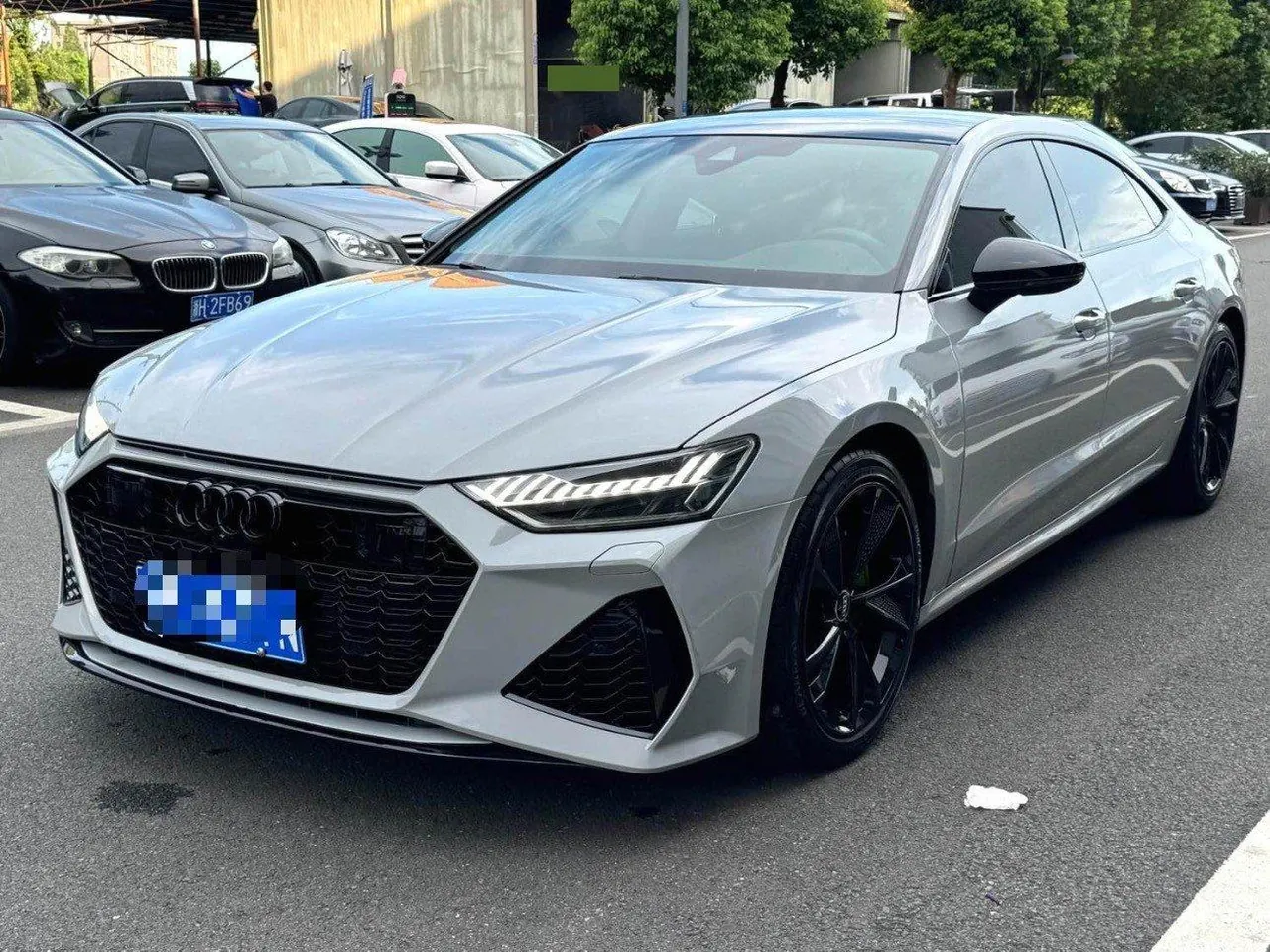 Open image lightbox: Audi 2024 A7L 2.0TFSI 45TFSI S-line Zhumeng Crystal Set Automatic Gear