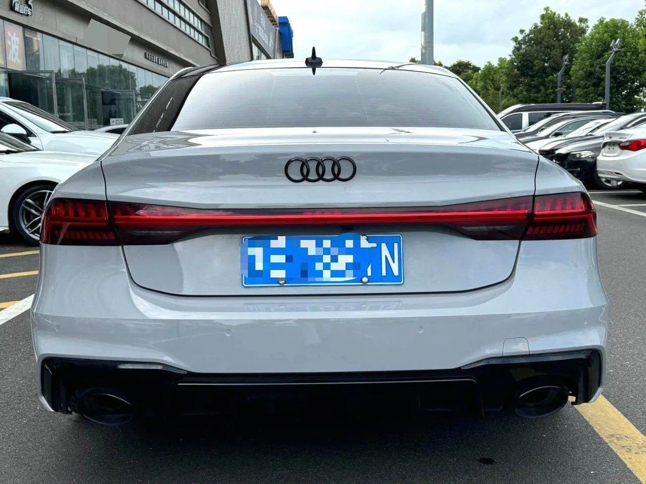Audi 2024 A7L 2.0TFSI 45TFSI S-line Zhumeng Crystal Set Automatic Gear 5