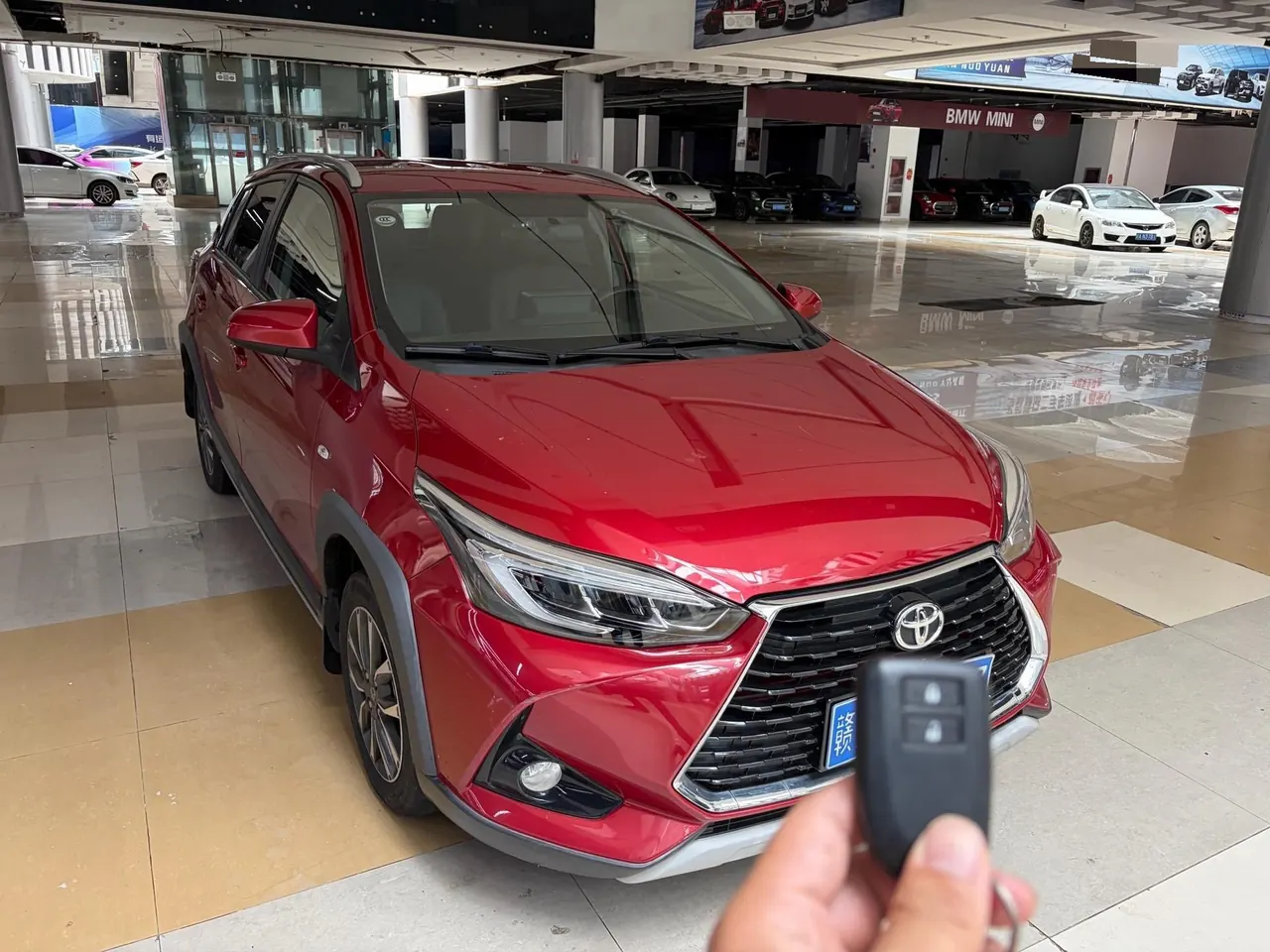 Toyota yaris 2022 YARiS L to dazzle 1.5 stepless luxury PLUS version of automatic gear 2