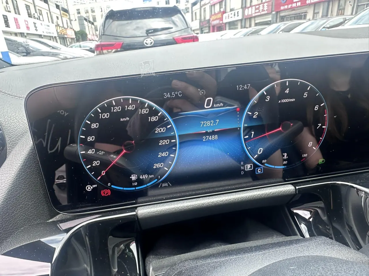 Mercedes Benz 2022 GLA 220 2.0T automatic gear 6