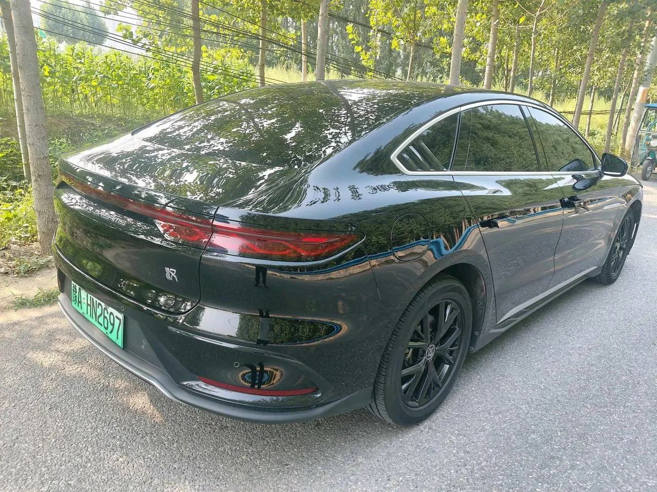 BYD 2023 Han DM-i 1.5T stepless champion version 121KM noble automatic gear 4