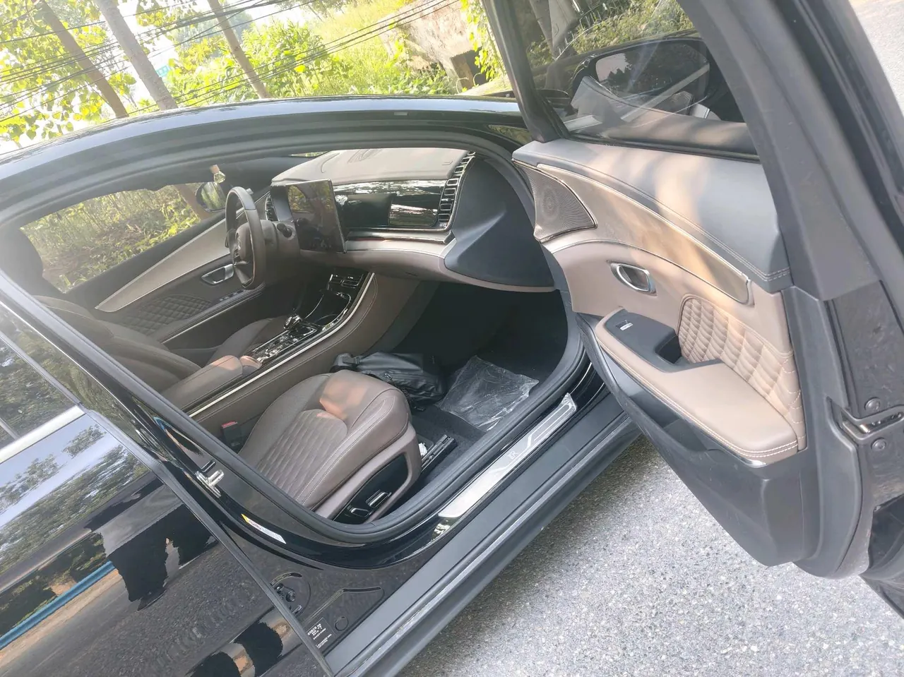BYD 2023 Han DM-i 1.5T stepless champion version 121KM noble automatic gear 5