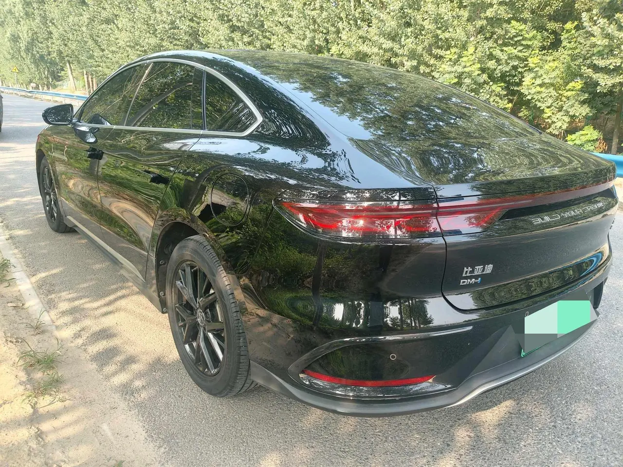 BYD 2023 Han DM-i 1.5T stepless champion version 121KM noble automatic gear 6