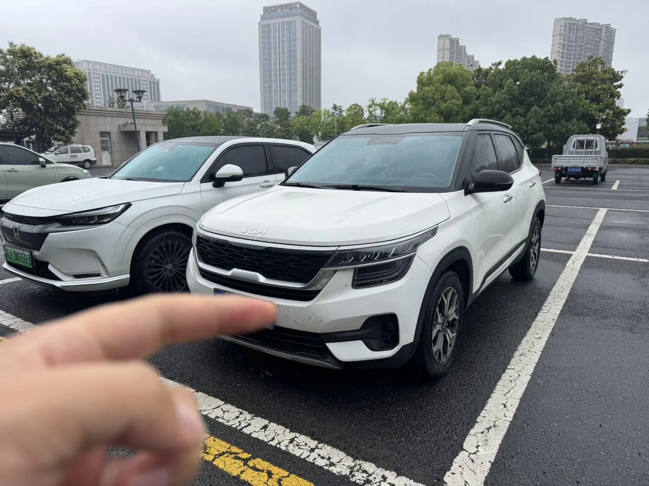 Открыть галерею: Kia 2021 KX3 (Aopao) 1.5 Stepless Trend Edition Automatic Gear