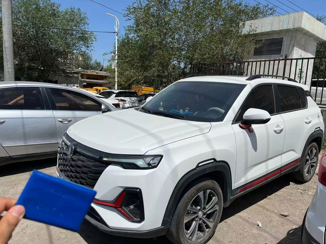Открыть галерею: ChangAn 2023 CS35 PLUS 1.4T Blue Whale NE Super Edition Automatic Gear