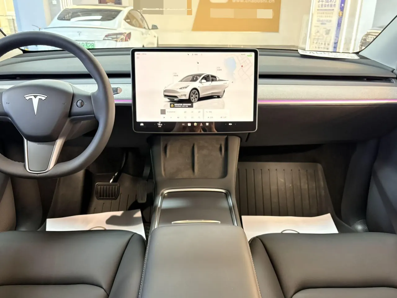 Tesla 2024 Model Y rear-wheel drive version automatic transmission 13