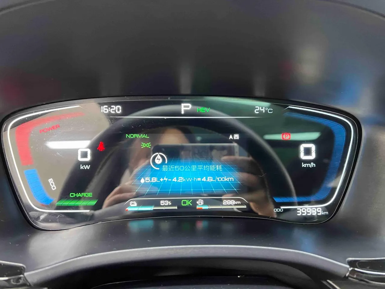 BYD Song PLUS New Energy 2021 Song PLUS DM-i 1.5 Stepless 110KM Flagship Automatic Gear 9