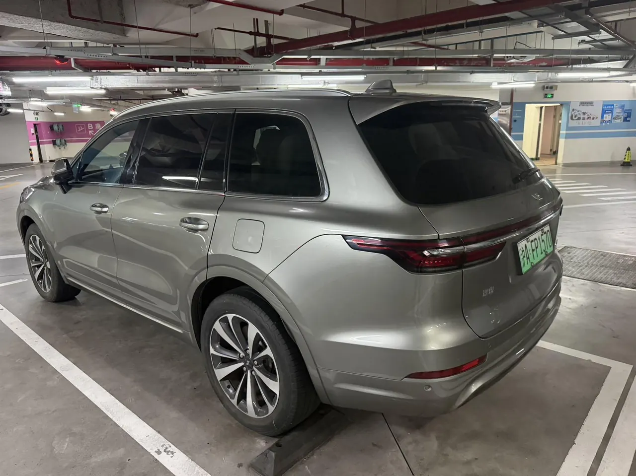 Li 2020 ONE 1.2T extended range 7-seat automatic gear 5