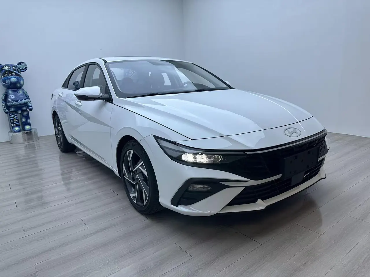 Hyundai 2023 Elantra-sedan 1.5 stepless GLX elite automatic gear 3
