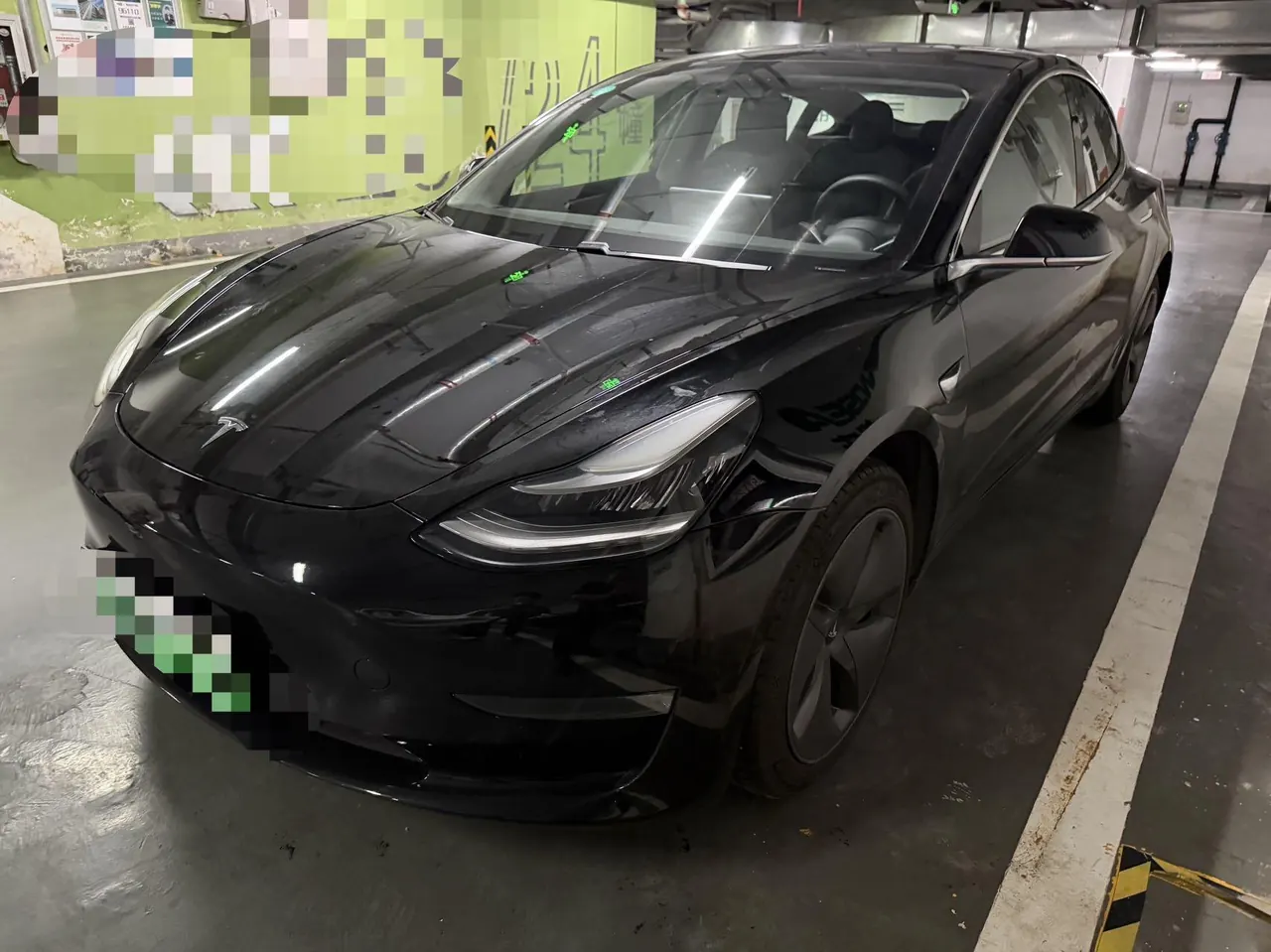 Tesla 2020 Model 3 long endurance rear wheel drive version (modified) automatic gear - View 1