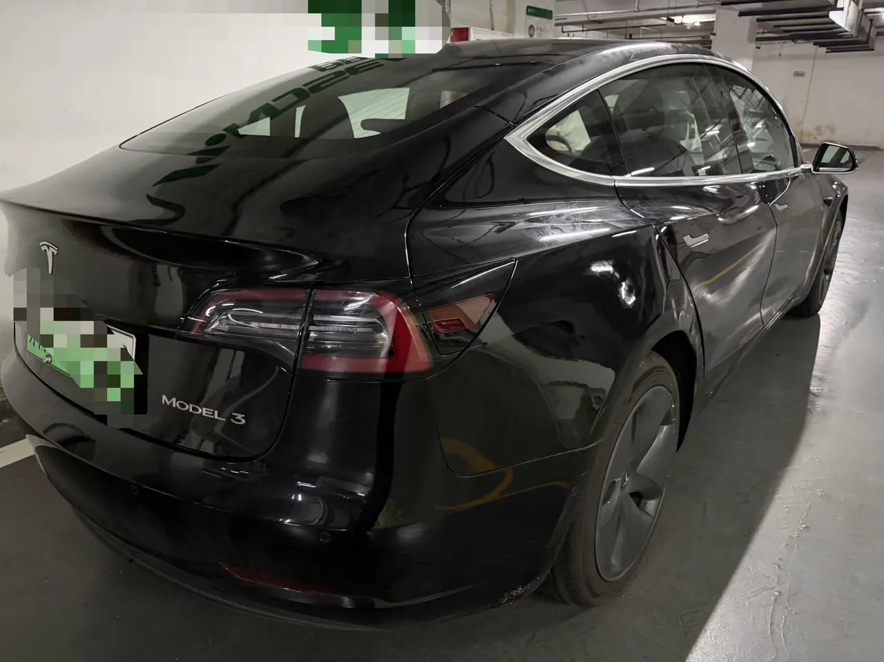 Tesla 2020 Model 3 long endurance rear wheel drive version (modified) automatic gear 2