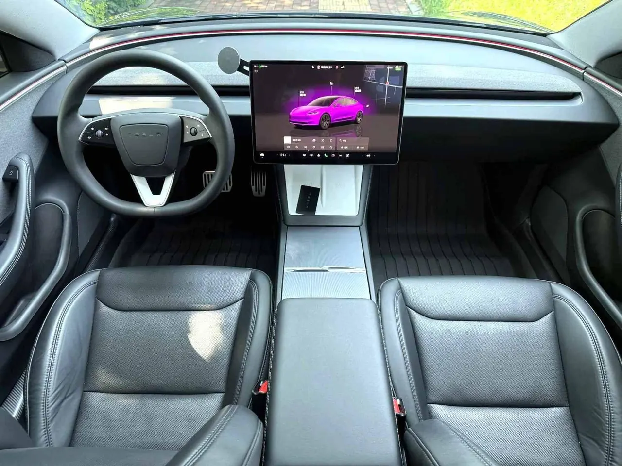 Tesla 2023 Model 3 Rejuvenation Edition Rear Wheel Drive Automatic Transmission 12