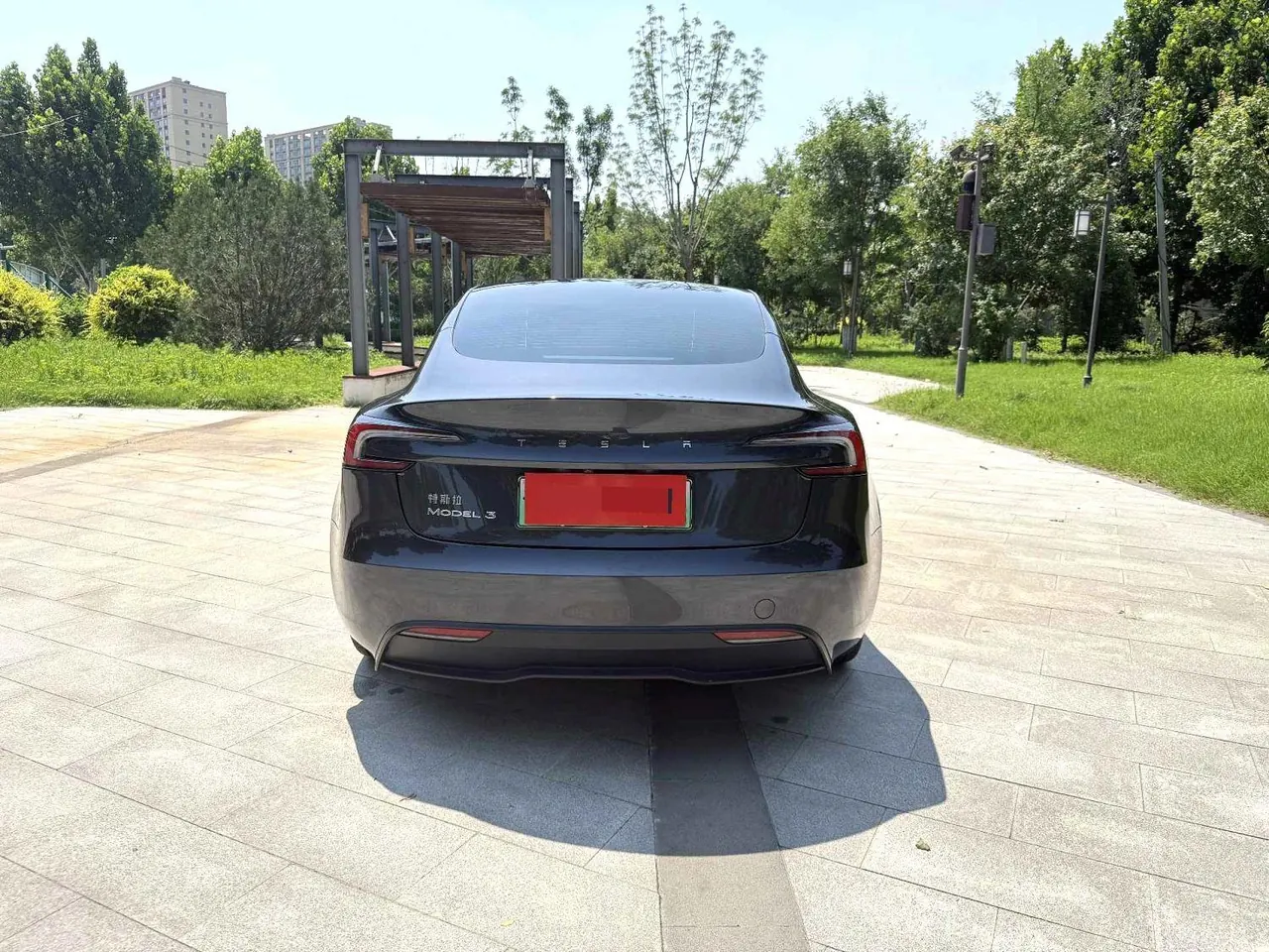 Tesla 2023 Model 3 Rejuvenation Edition Rear Wheel Drive Automatic Transmission 8