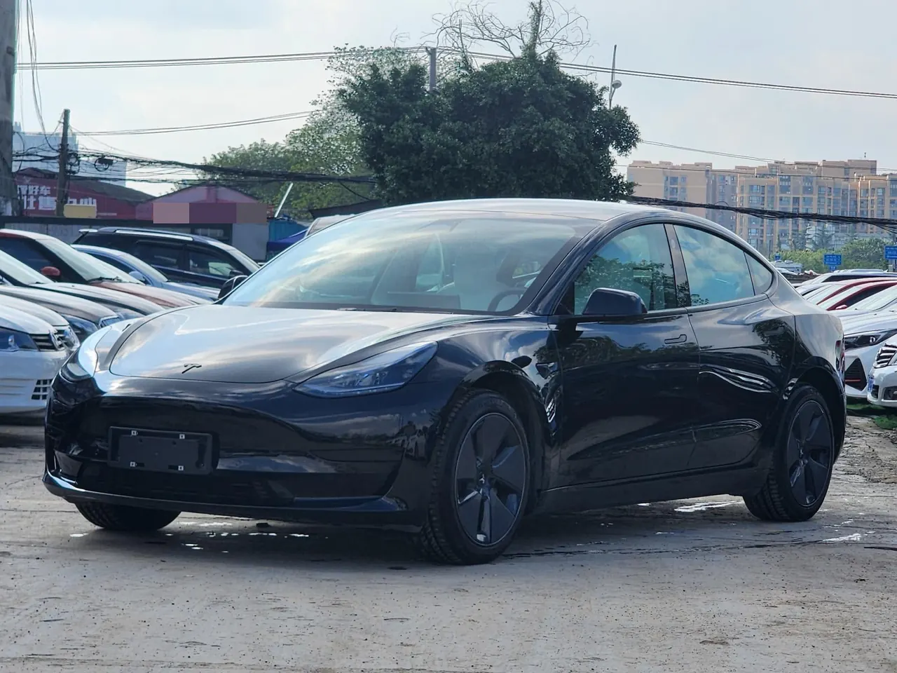 Tesla 2022 Model 3 rear-wheel drive version of automatic transmission - View 1