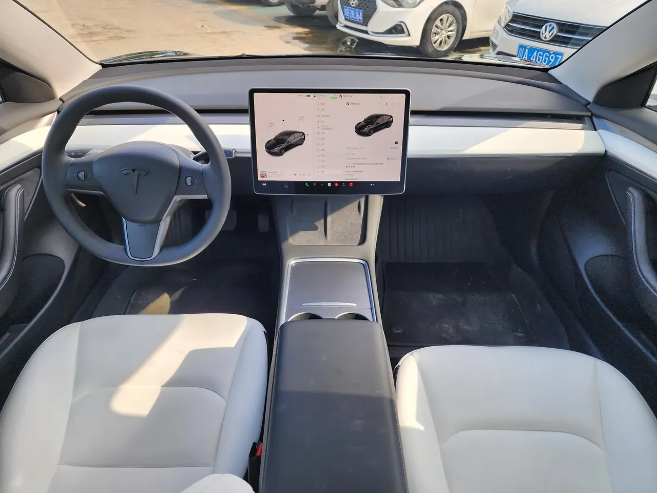 Tesla 2022 Model 3 rear-wheel drive version of automatic transmission 6