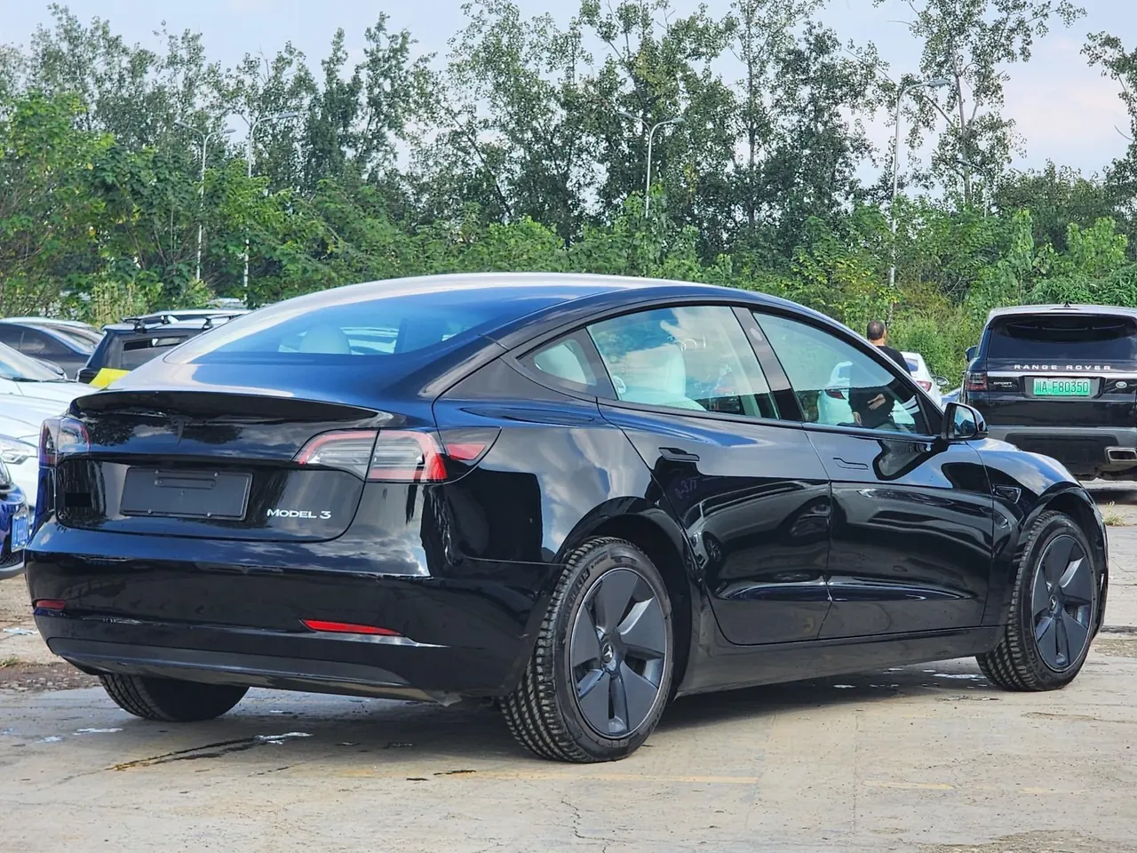 Tesla 2022 Model 3 rear-wheel drive version of automatic transmission 7