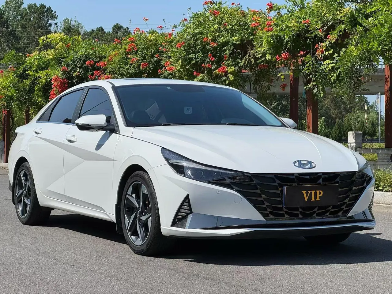 Hyundai 2023 Elantra-sedan 1.5 stepless GLX elite automatic gear 3