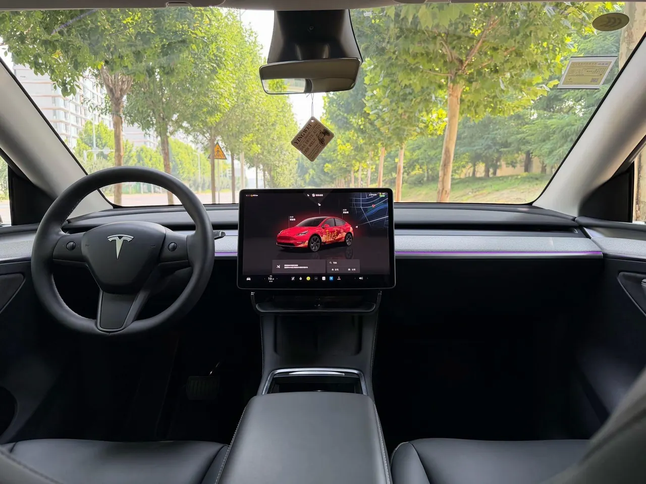 Tesla 2024 Model Y rear-wheel drive version automatic transmission 5