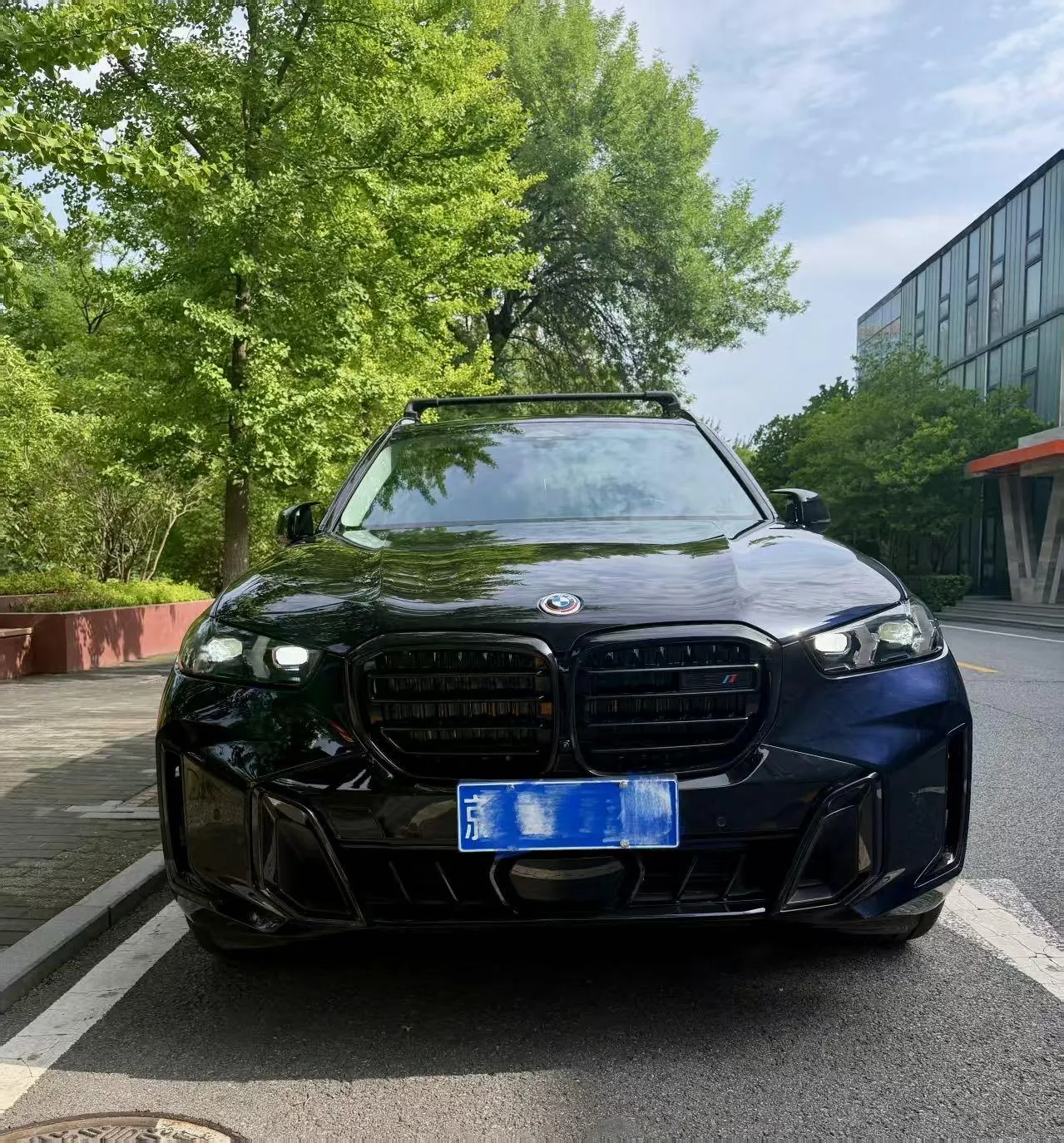 BMW 2025 X5 xDrive30Li 48V 2.0T exclusive m sports obsidian night suit automatic gear 2