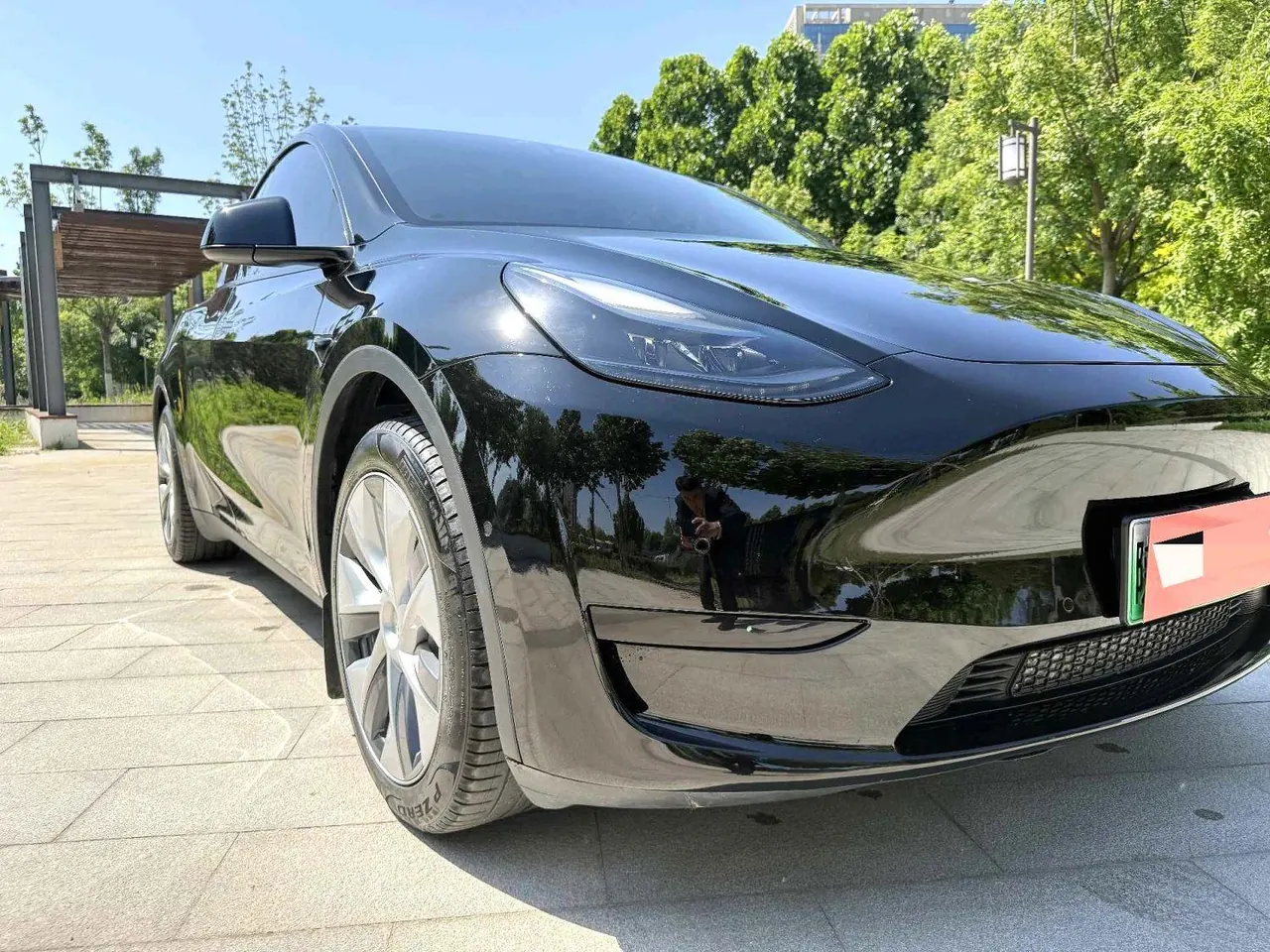 Tesla 2022 Model Y rear-wheel drive version (facelift) automatic gear 3