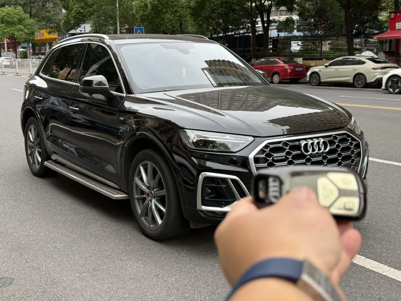 Audi 2022 Q5L 2.0TFSI 45TFSI luxury dynamic automatic transmission 3