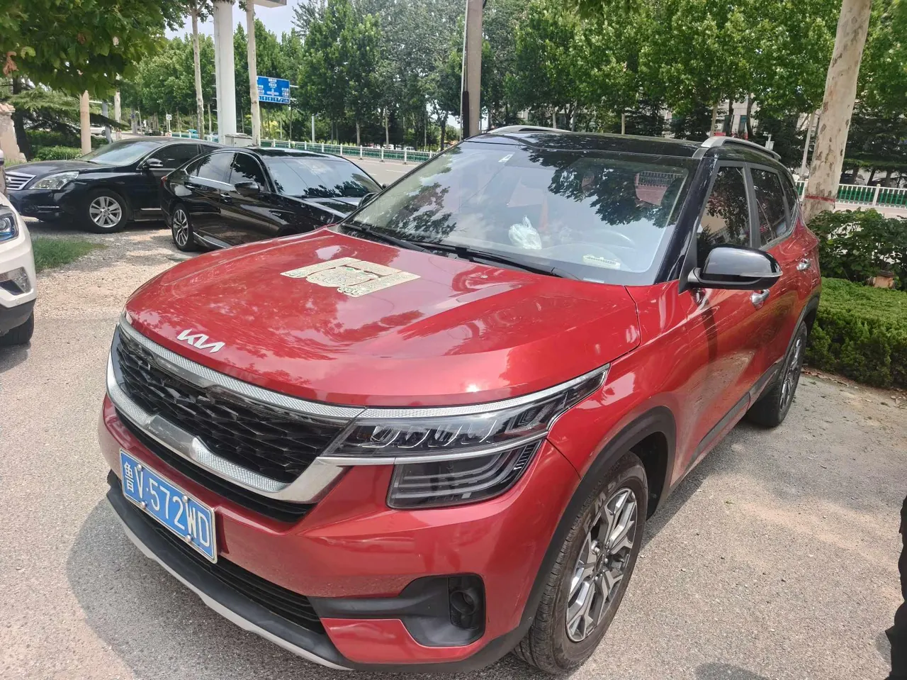Открыть галерею: Kia 2020 KX3 (Aopao) 1.5 Stepless Trend Edition Automatic Gear