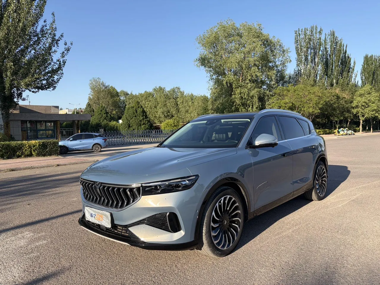 Открыть галерею: Voyah 2021 FREE 4-wheel drive extended range starting commemorative luxury bag automatic gear