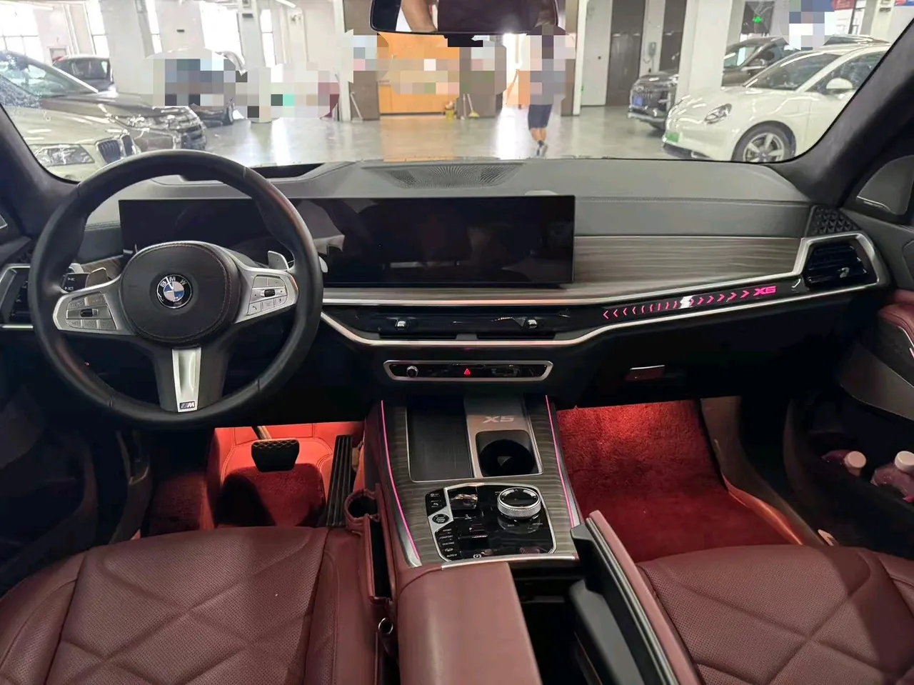 BMW 2023 X5 xDrive40Li 48V 3.0T M sports obsidian night suit automatic gear 8