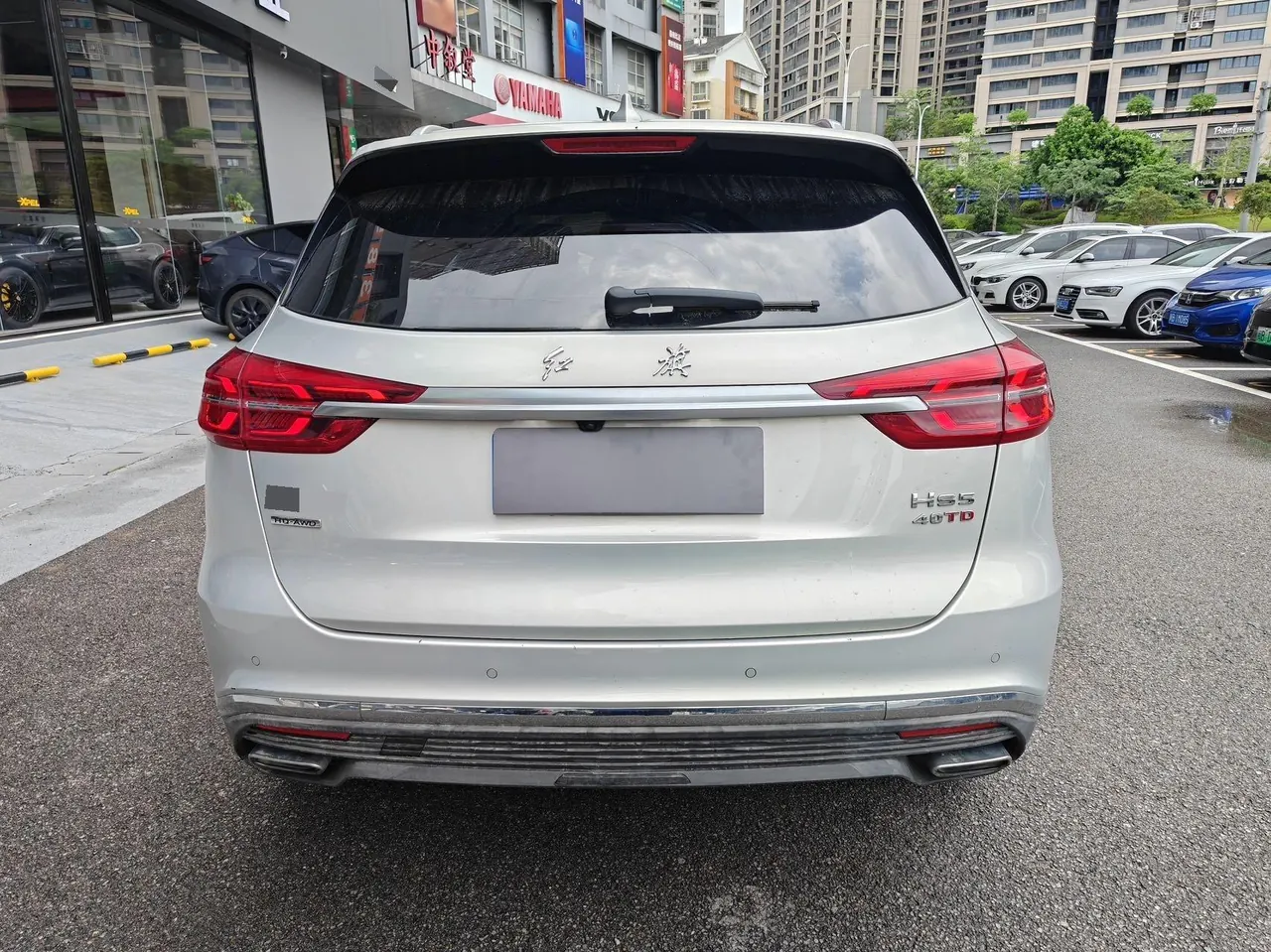 HongQi 2022 HS5 2.0T 4-wheel drive smart flag-sharing version automatic gear 5