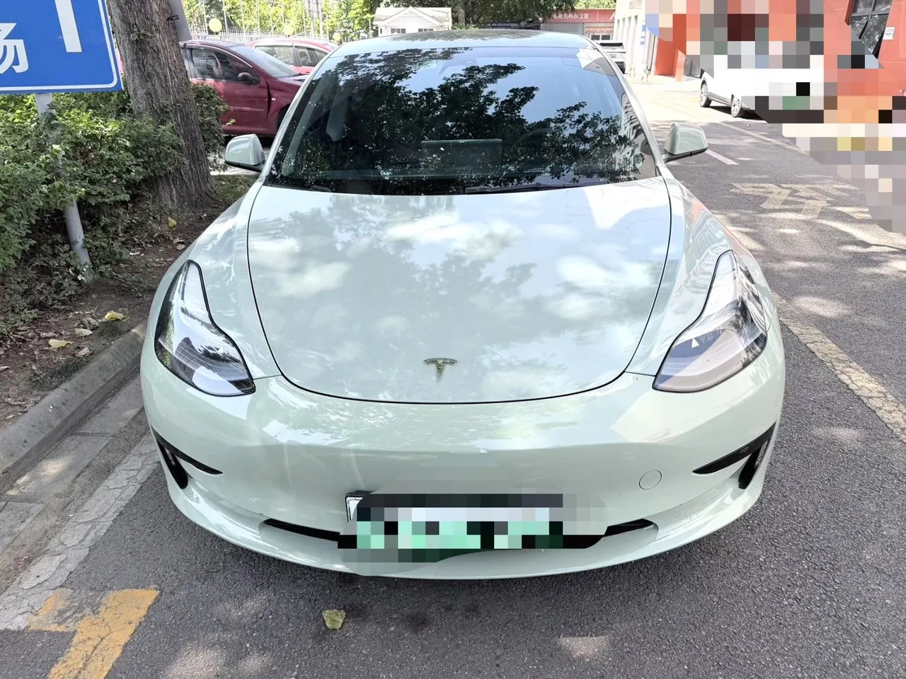 Tesla 2022 Model 3 rear-wheel drive version of automatic transmission 2