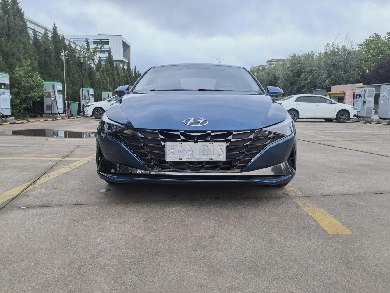 Hyundai 2022 Elantra-sedan 1.5 stepless GLX elite automatic gear 2