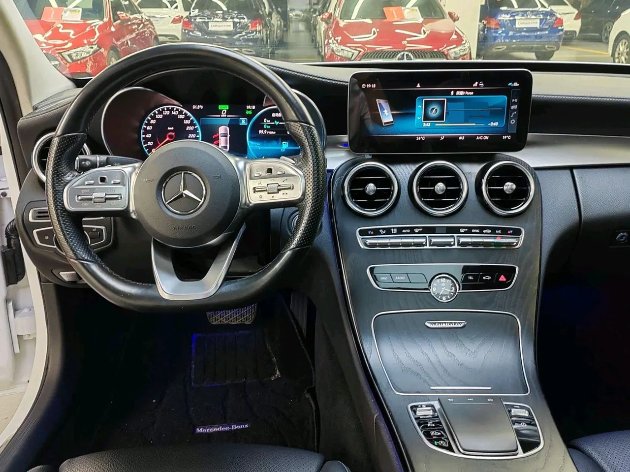 Mercedes Benz Class C 2021 C 260 L 48V 1.5T Sports Star Yao Zhen Tibetan Edition Automatic Gear 11
