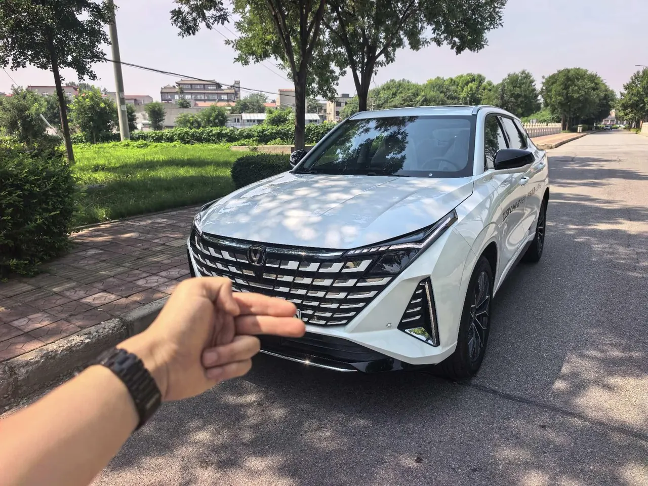 ChangAn 2025 UNI-Z Smart Electric iDD 1.5 Stepless 125km Smart New Blue Whale Warship Automatic Gear - View 1