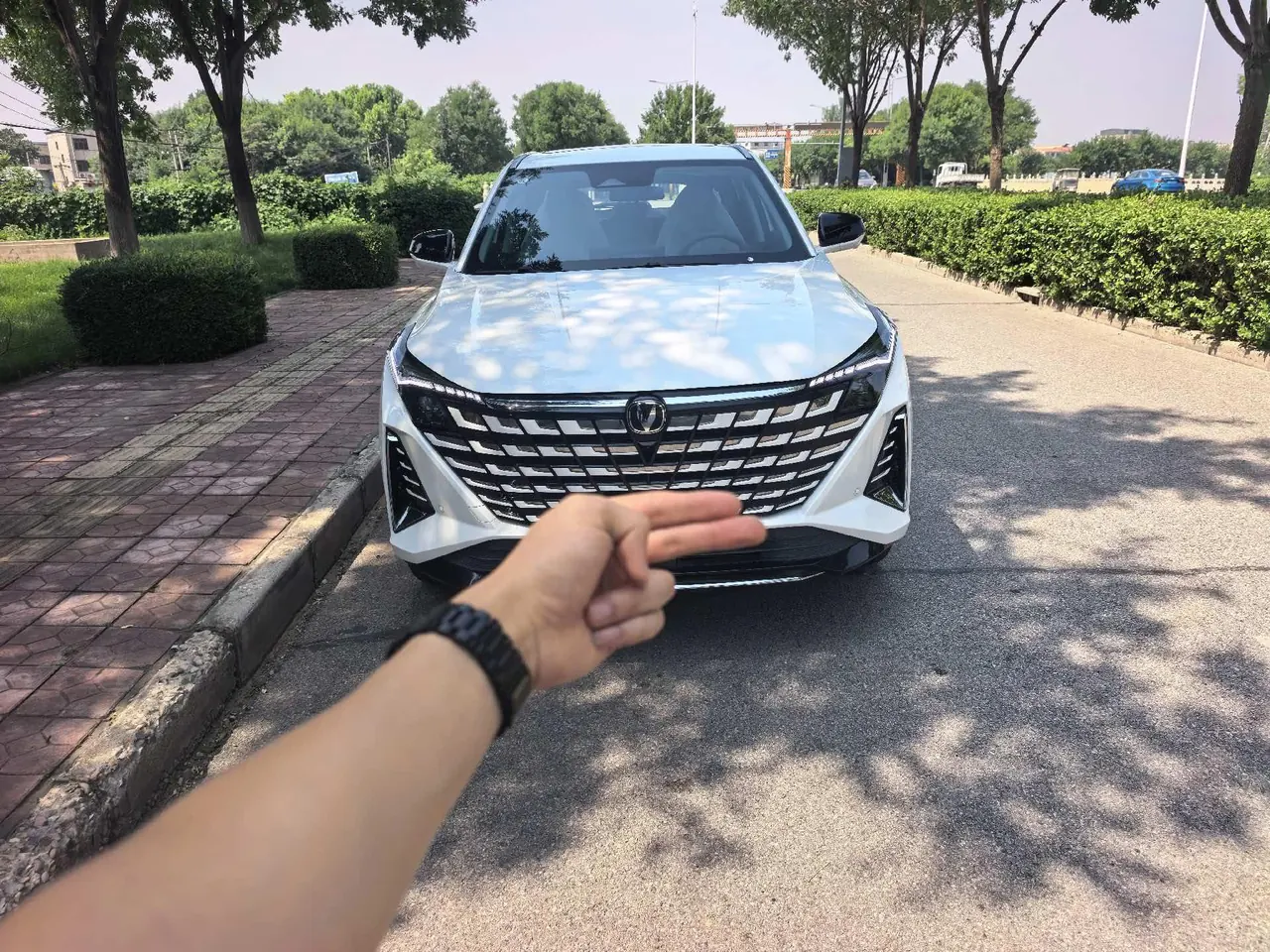 ChangAn 2025 UNI-Z Smart Electric iDD 1.5 Stepless 125km Smart New Blue Whale Warship Automatic Gear 2