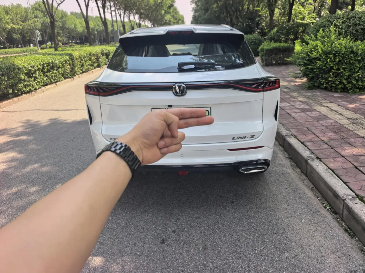 ChangAn 2025 UNI-Z Smart Electric iDD 1.5 Stepless 125km Smart New Blue Whale Warship Automatic Gear 3