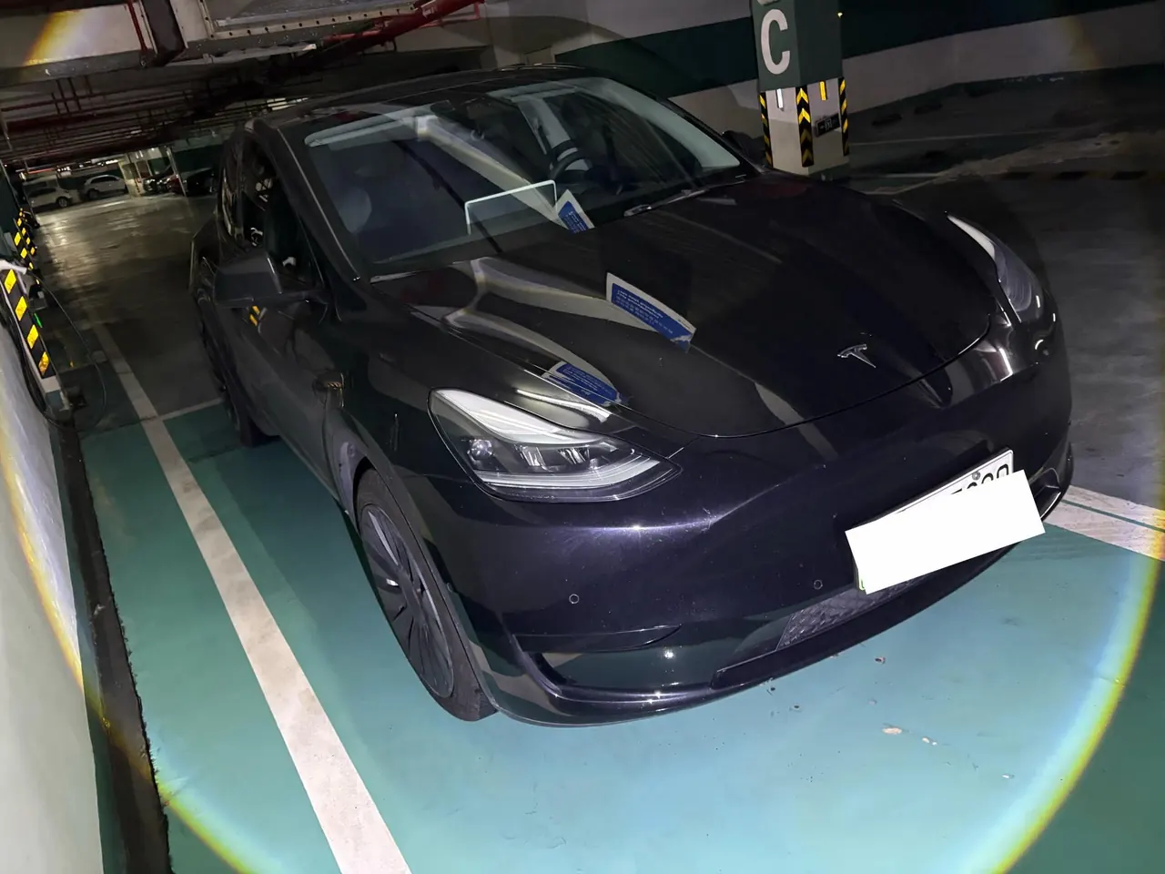 Tesla 2022 Model Y rear-wheel drive version (facelift) automatic gear 3