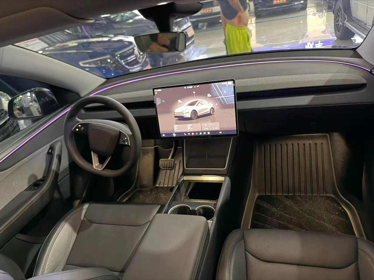 Tesla 2025 Model Y rear-wheel drive version automatic transmission 5