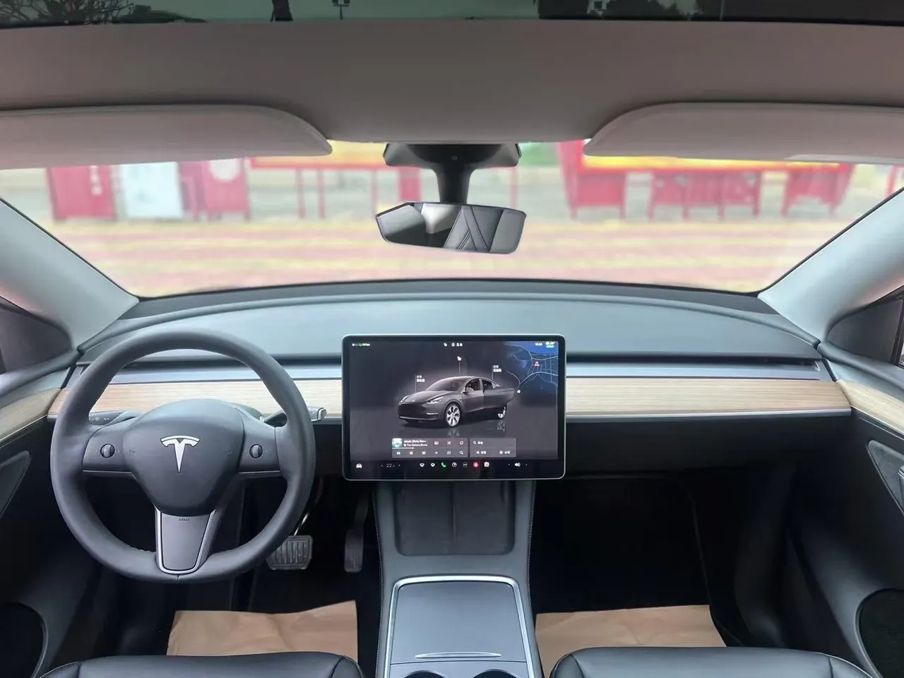Tesla 2022 Model Y rear-wheel drive version automatic transmission 3