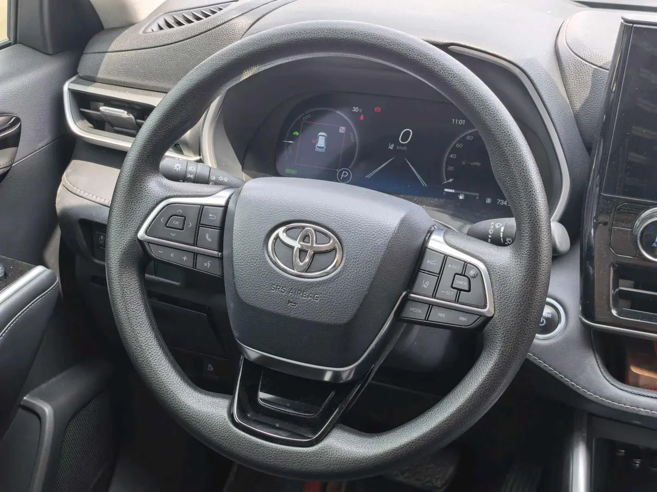 Toyota 2024 Highlander Dual Engine 2.5 Stepless Intelligent Electric Hybrid Two-Drive Elite Edition 5-seat Automatic Transmission 14