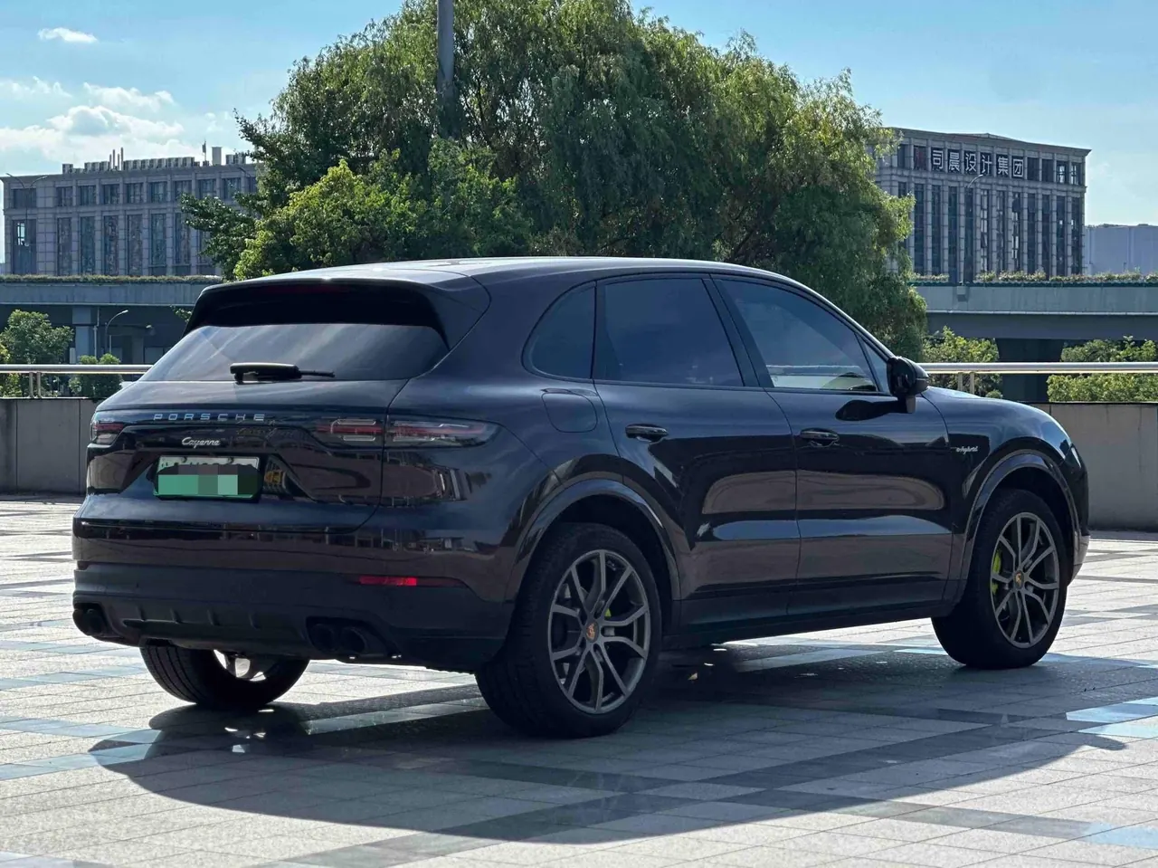Porsche Cayenne New Energy (Imported) 2022 Cayenne Oil and Electric Hybrid 2.0T Platinum Automatic Gear 13