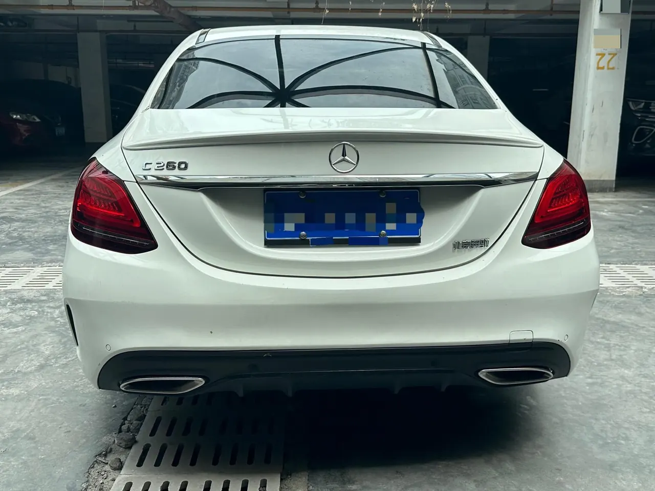 Mercedes Benz Class C 2021 C 260 48V 1.5T Star Yao Zhen Tibetan Edition Automatic Gear 11