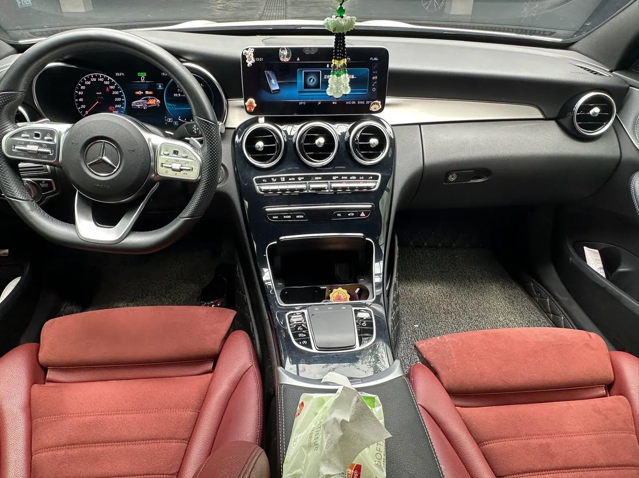 Mercedes Benz Class C 2021 C 260 48V 1.5T Star Yao Zhen Tibetan Edition Automatic Gear 6