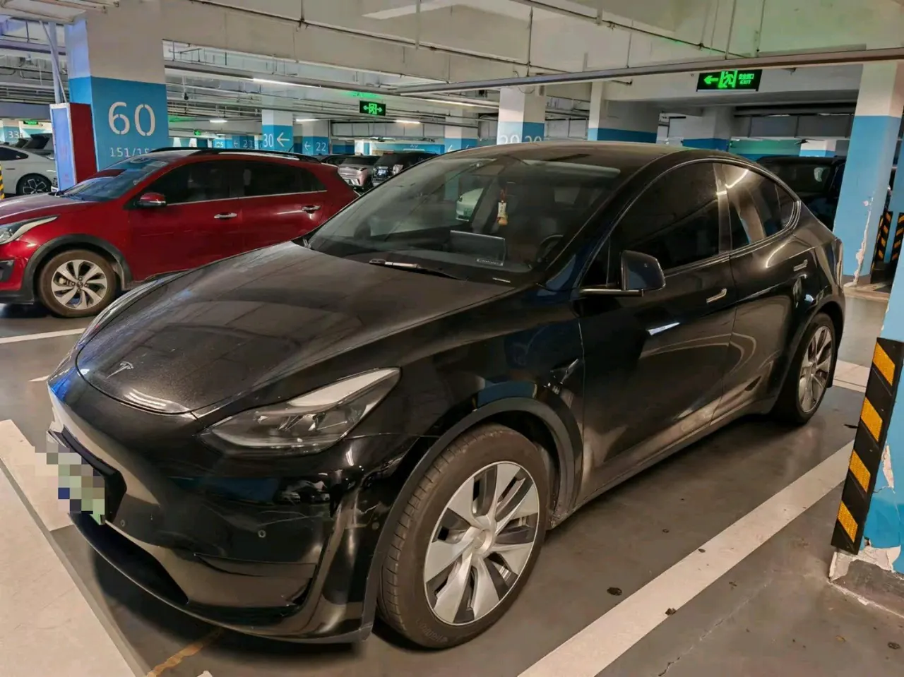Tesla 2022 Model Y long endurance all-wheel drive version automatic transmission - View 1