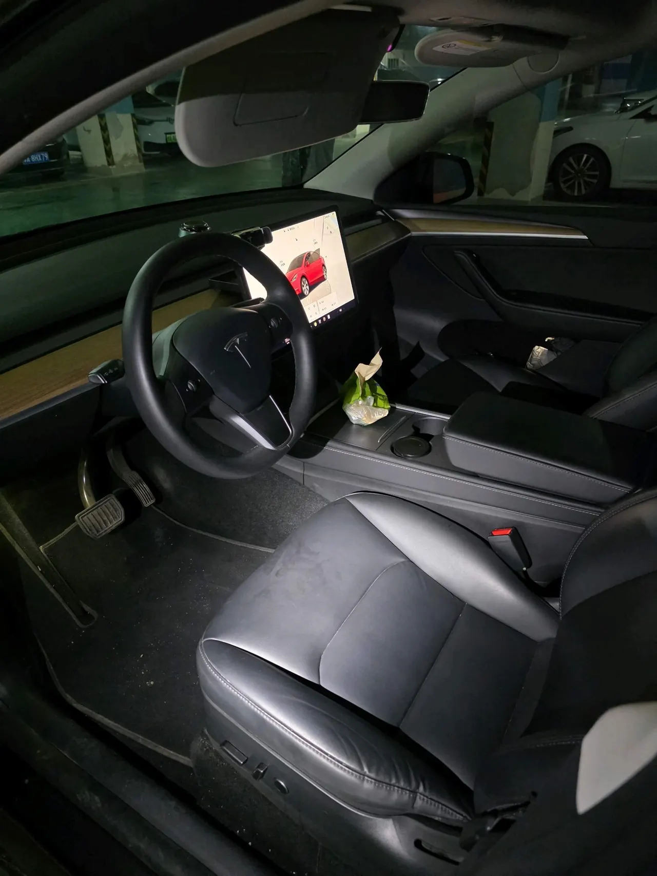 Tesla 2022 Model Y long endurance all-wheel drive version automatic transmission 3